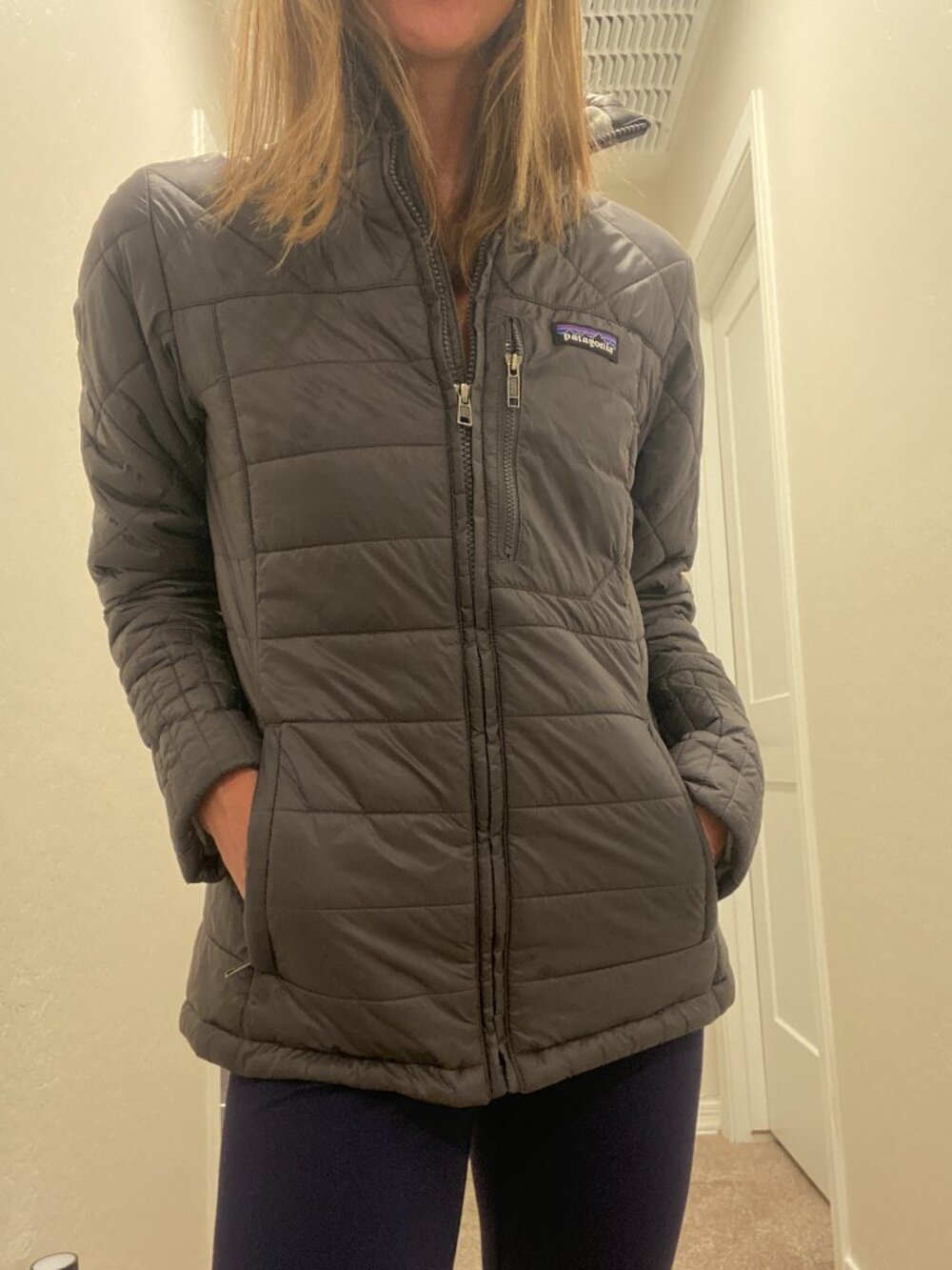 Patagonia Nano Puff Jacket XSGray Lightweight Insulated Coat FREE ITEM ELIGIBLE! - Picture 2 of 12